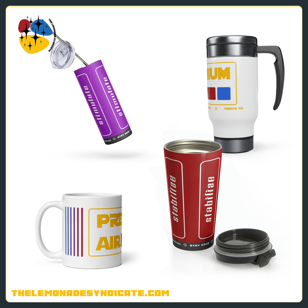Beverage Vessels with dual purpose along with Premium Air mugs.